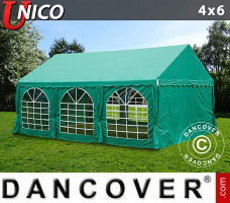 Namiot imprezowy UNICO 4x6m, Ciemna zieleń
