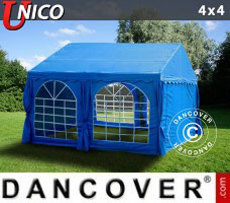 Namiot imprezowy UNICO 4x4m, Niebieski
