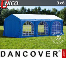 Namiot imprezowy UNICO 3x6m, Niebieski