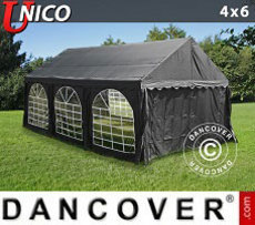 Namiot imprezowy UNICO 4x6m, Czarny